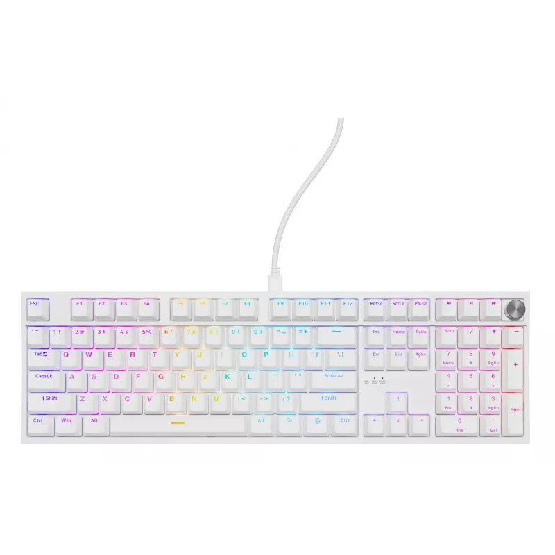 GENESIS NKG-2300 toetsenbord universeel USB QWERTY Engels wit