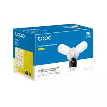 TP-Link Smart schijnwerpercamera, IP-bewakingscamera, buiten, bedraad & draadloos, 2800 lm, 5000 K, wand