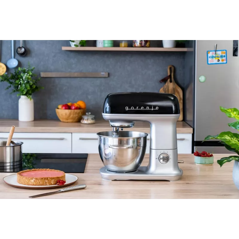 Gorenje MMC1000RLBK keukenmachine 1000 W 4,5 L zwart, metallic