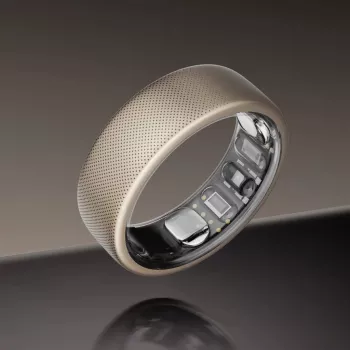 Amazfit Helio Ring slimme activiteitentracker-ring titanium