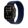 APPLE 49 mm blauwe Trail Loop – S/M – zwart titanium afwerking