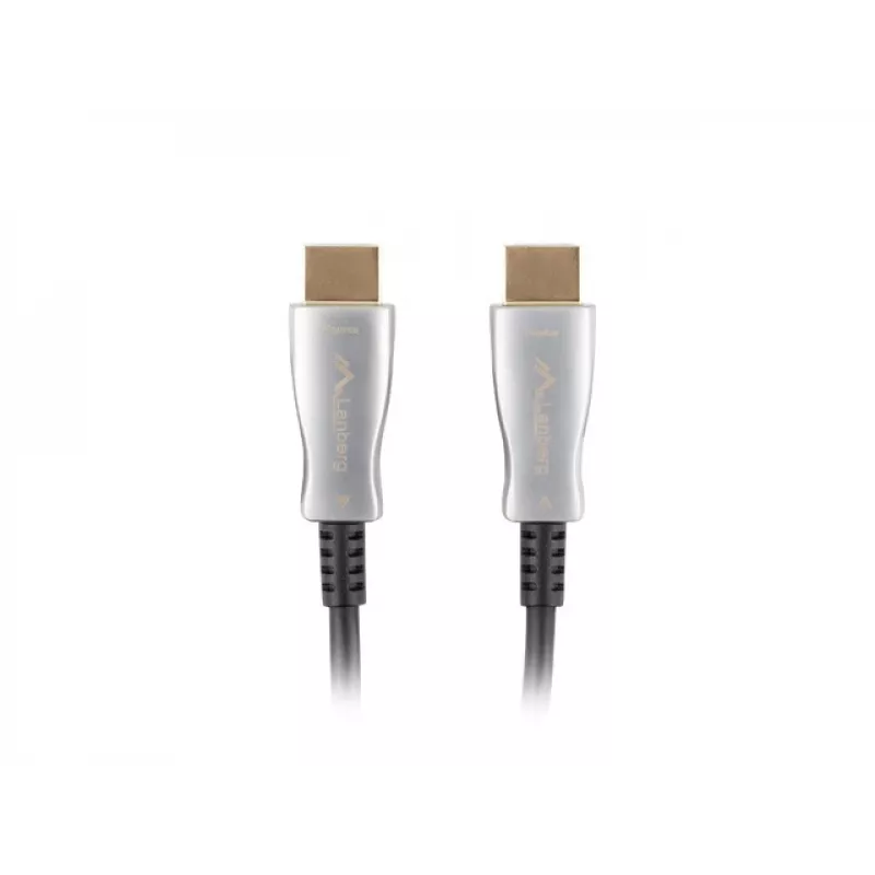 LANBERG HDMI-kabel - M/m v2.0 optische kabel 50 m zwart Aoc