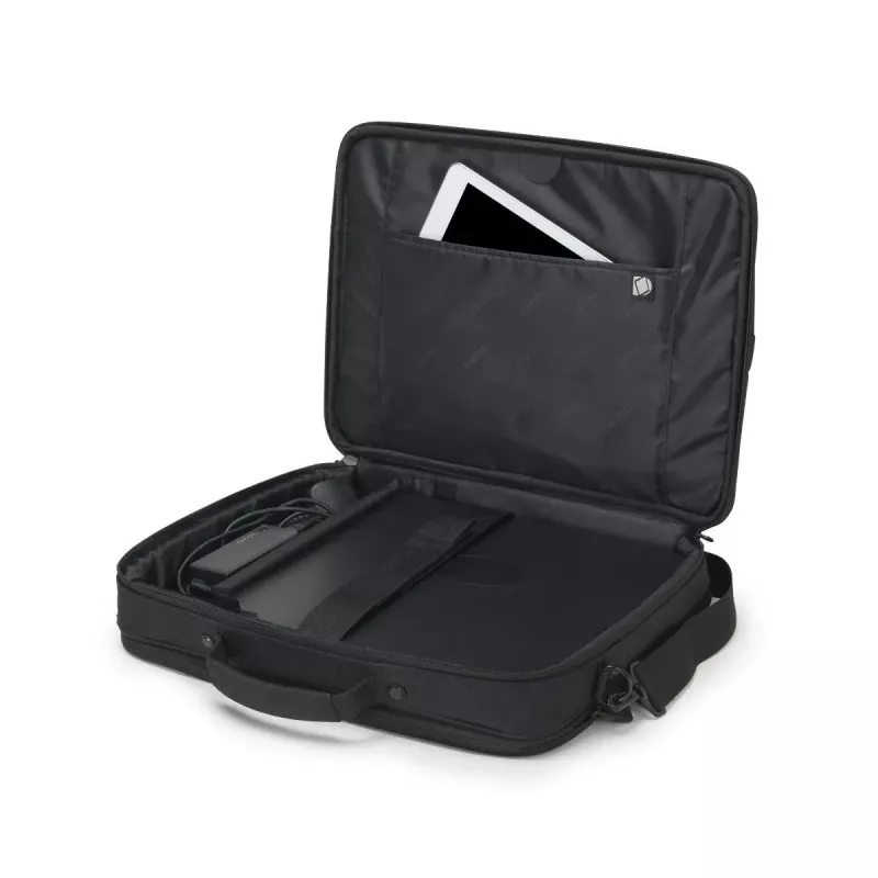 DICOTA Multi Plus Scale - Laptoptas voor 14-15,6 inch - zwart / 600d gerecycled PET