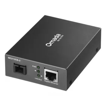 TP-Link Omada MC212CS-20 netwerk-mediaconverter 1000 Mbit/s 1550 nm singlemode zwart