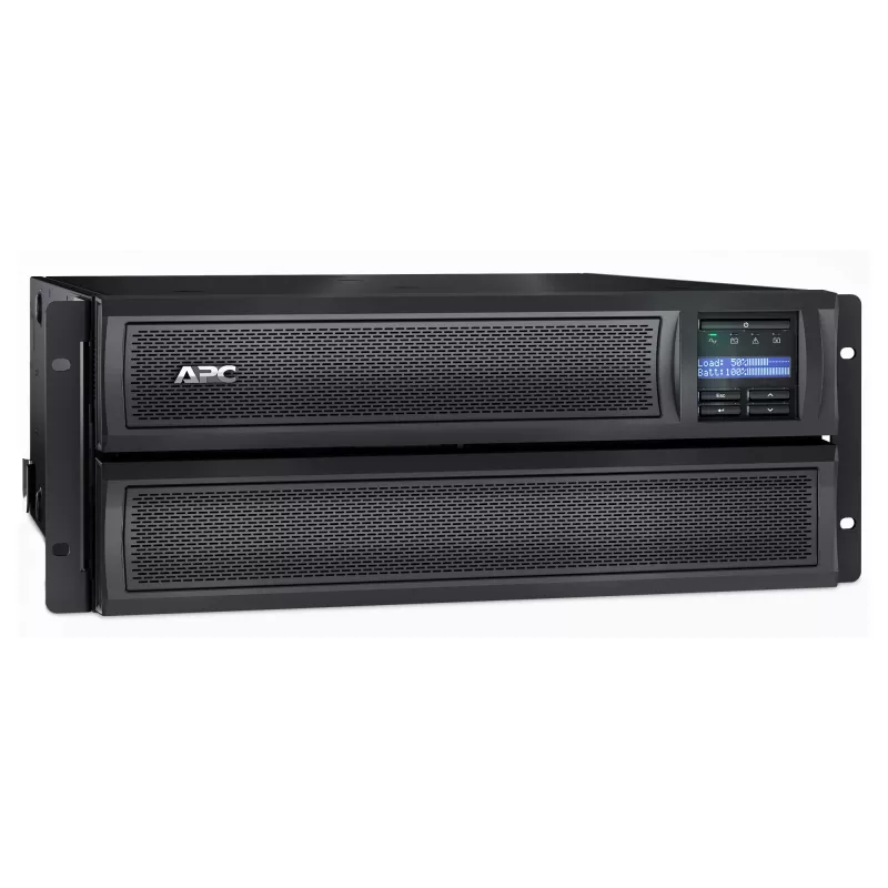 APC Smart-UPS X SMX2200HV - 2200VA, 8x C13 + 2x C19 uitgang, USB, uitbreidbare looptijd, korte bouwdiepte