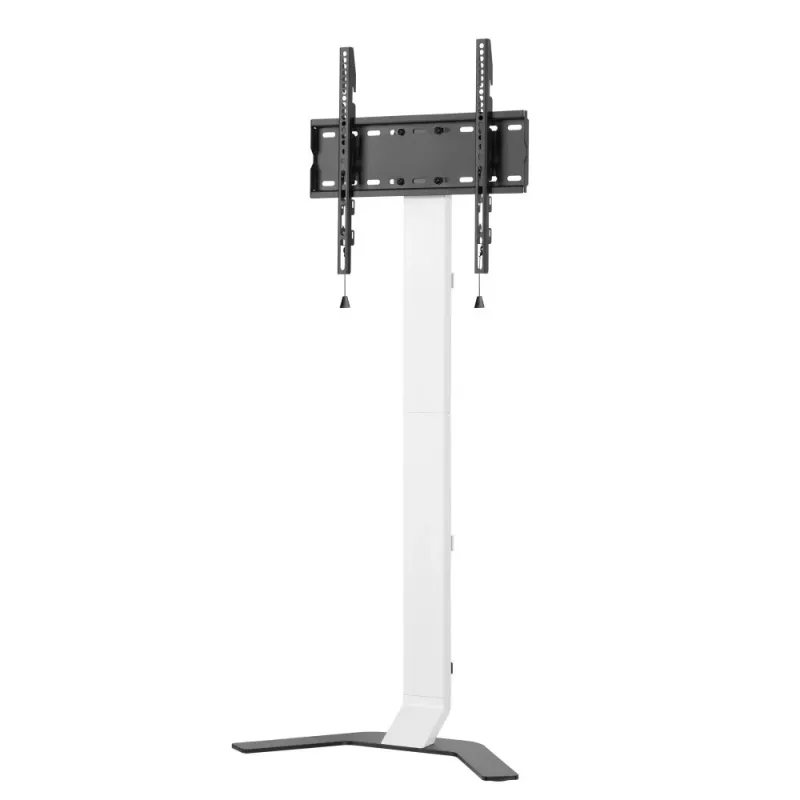 Techly ICA-TR47 slanke tv-vloerstandaard, 32-70 inch, 40 kg, wit