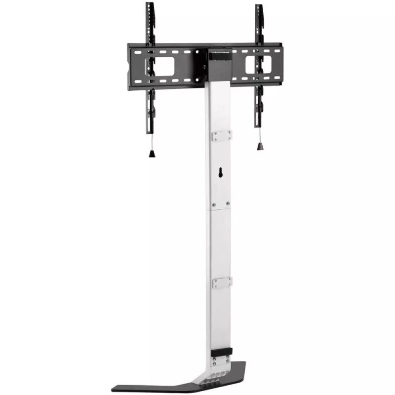 Techly ICA-TR47 slanke tv-vloerstandaard, 32-70 inch, 40 kg, wit
