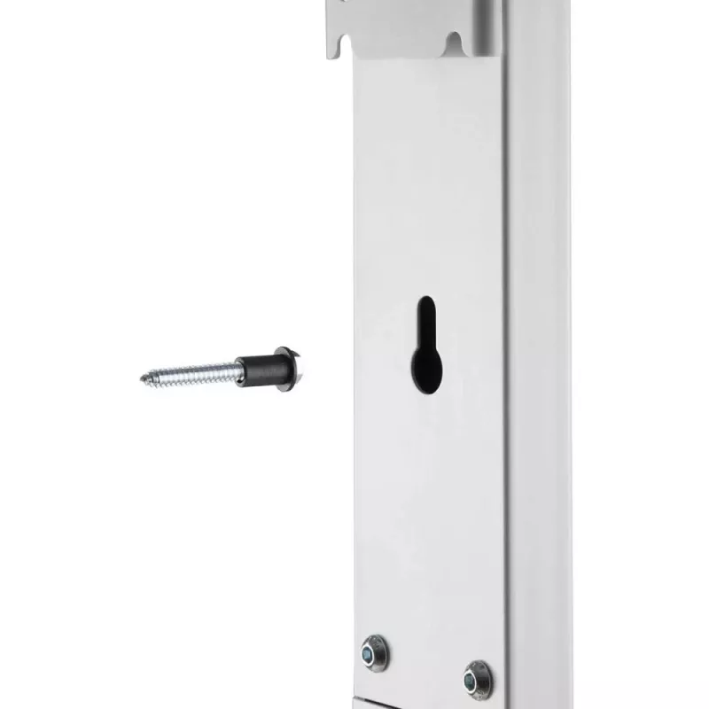 Techly ICA-TR47 slanke tv-vloerstandaard, 32-70 inch, 40 kg, wit