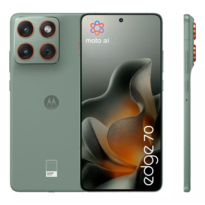 Motorola edge 70 17 cm (6.7 inch) Dual SIM Android 16.0 5G USB Type-C 12 GB 512 GB 4800 mAh groen