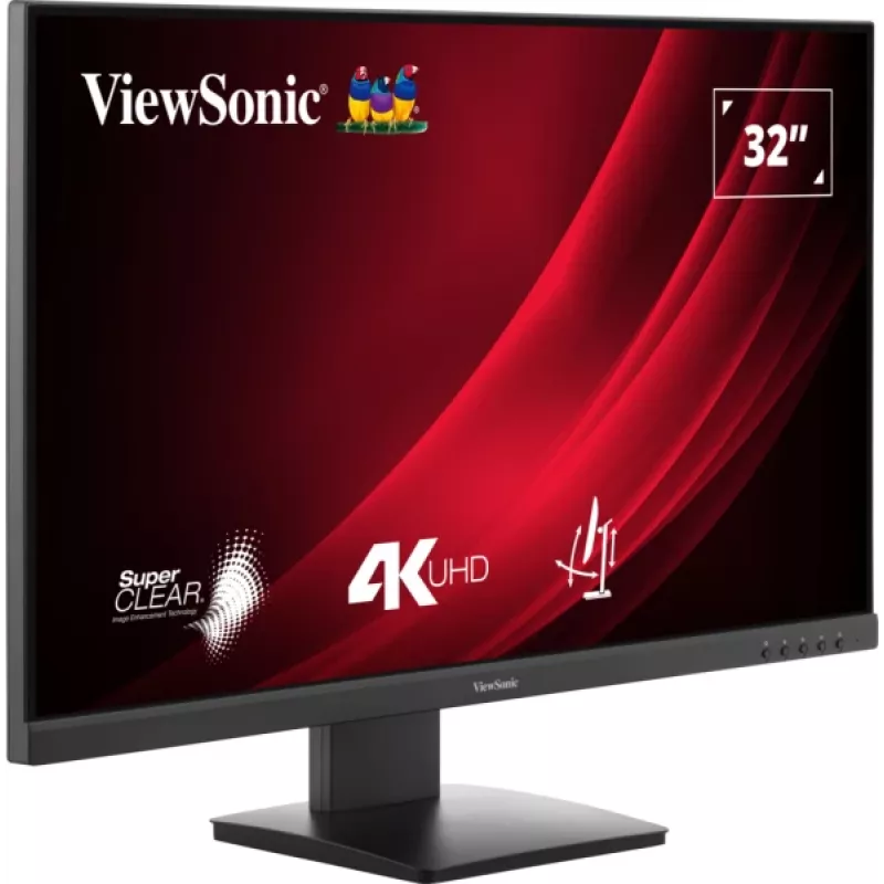 Viewsonic VG3208-4K computermonitor 81,3 cm (32 inch) 3840 x 2160 pixel 4K Ultra HD LED zwart