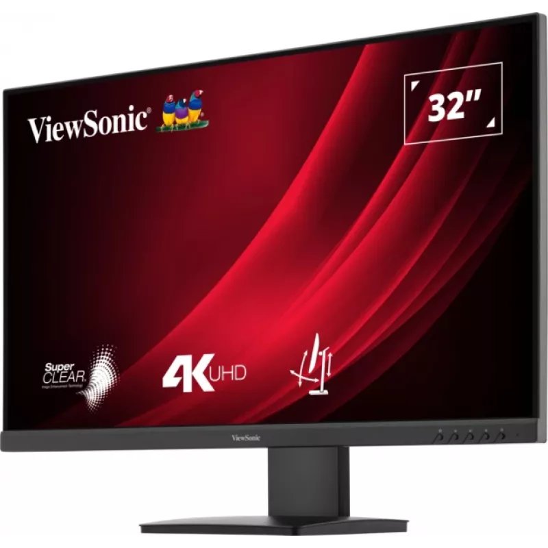 Viewsonic VG3208-4K computermonitor 81,3 cm (32 inch) 3840 x 2160 pixel 4K Ultra HD LED zwart