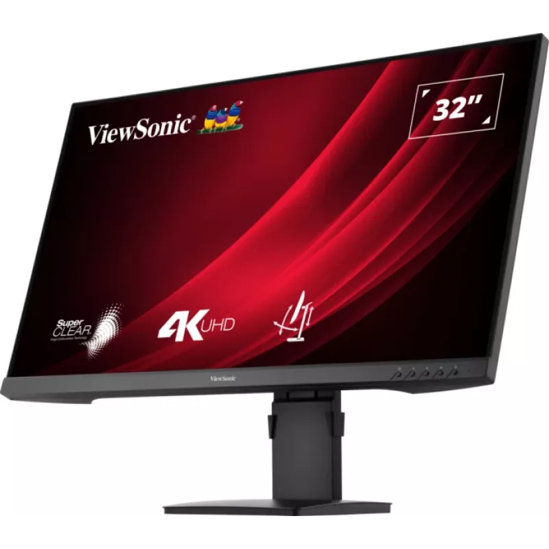 Viewsonic VG3208-4K computermonitor 81,3 cm (32 inch) 3840 x 2160 pixel 4K Ultra HD LED zwart