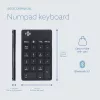 R-Go Tools numeriek toetsenblok R-Go Numpad Break, ergonomisch numeriek toetsenblok met pauzesoftware, bluetooth, zwart