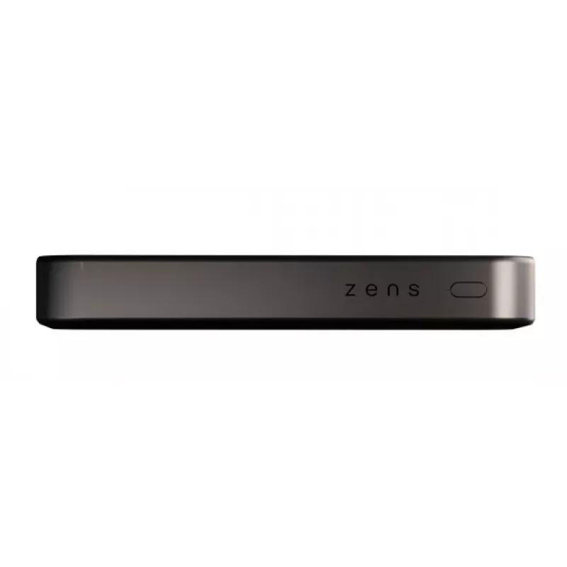 ZENS powerbank slank Qi2 Al 10000mAh zwart