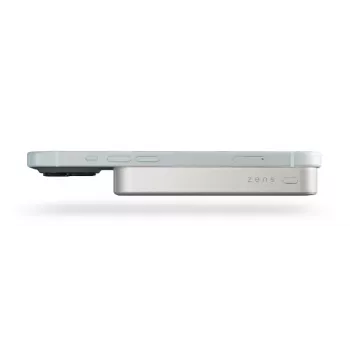 ZENS powerbank slank Qi2 Al 10000mah wit