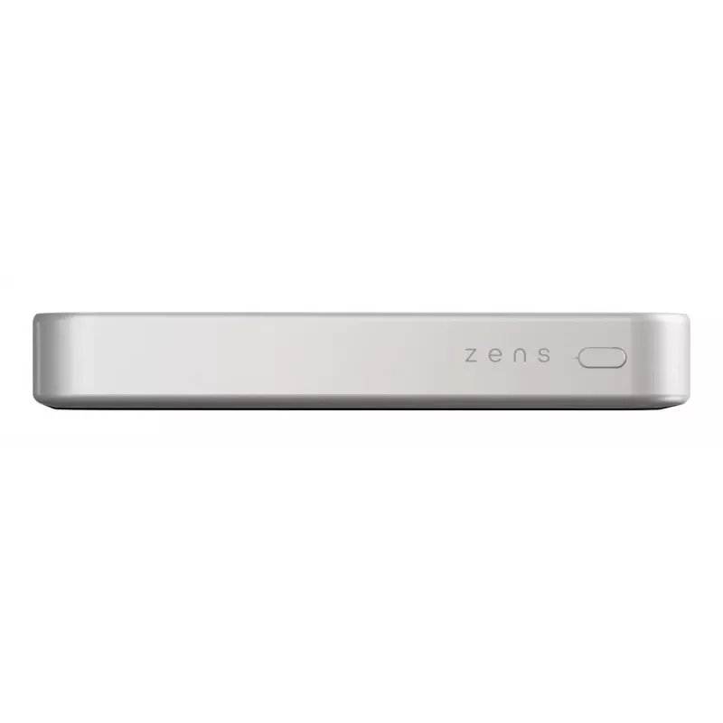 ZENS powerbank slank Qi2 Al 10000mah wit