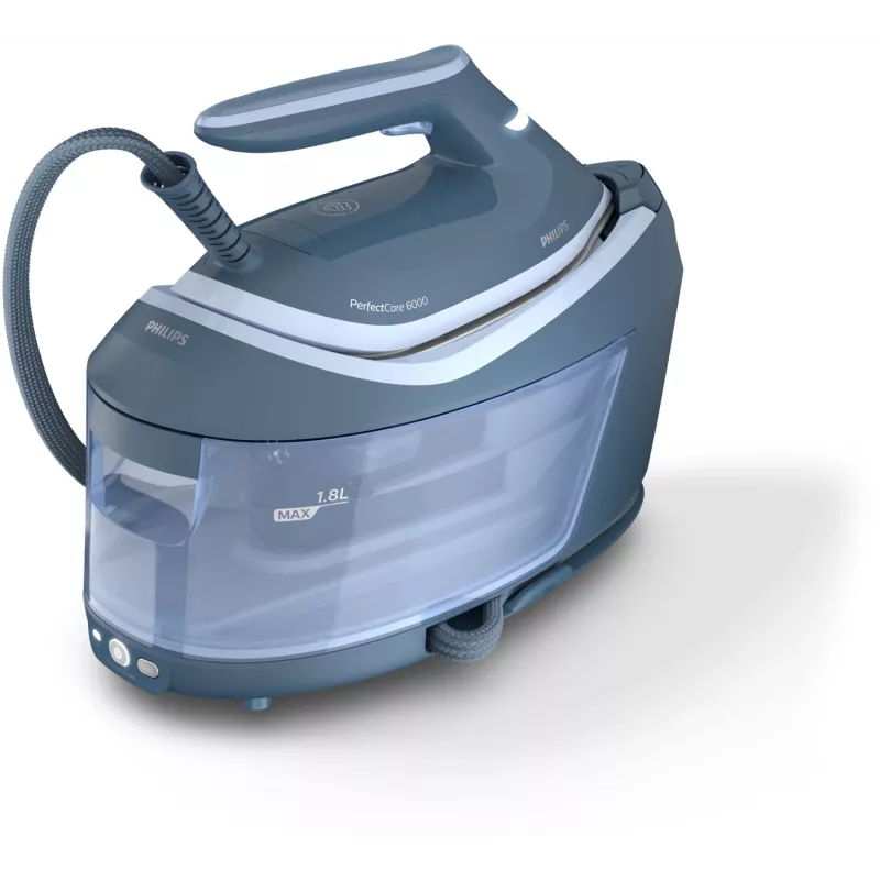 Philips 6000-serie stoomstrijkstation PSG6042/20 2400 W 1,8 l SteamGlide Advanced blauw
