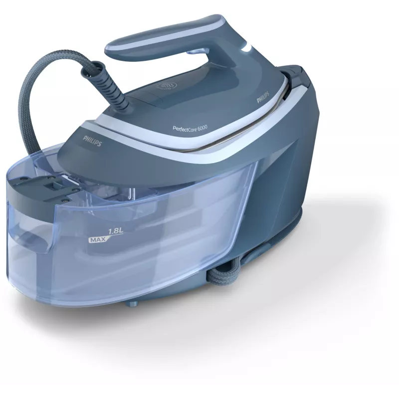 Philips 6000-serie stoomstrijkstation PSG6042/20 2400 W 1,8 l SteamGlide Advanced blauw