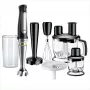 Braun MQ 7087X 1,2 l staafmixer 1000 W zwart, RVS