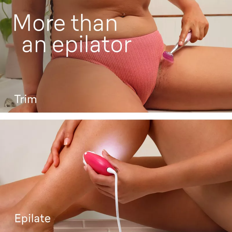 Epilator Braun Silk-épil 3 SE3-202, 20 pincetten, netvoeding, berry