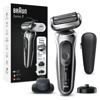 Braun Series 7 71-S4200cs scheerapparaat zwart AutoSense batterij