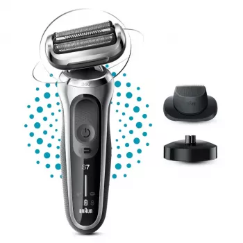 Braun Series 7 71-S4200cs scheerapparaat zwart AutoSense batterij