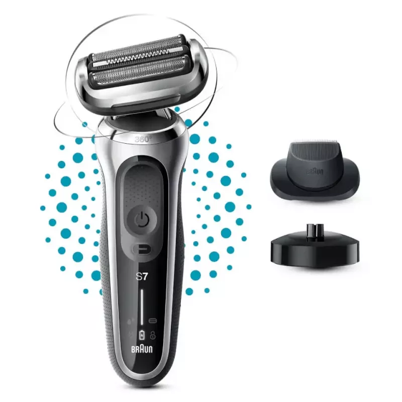Braun Series 7 71-S4200cs scheerapparaat zwart AutoSense batterij