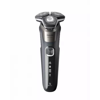 Philips SHAVER Series 5000 S5887/30 herenscheerapparaat, rotatiescheerapparaat, zwart, grijs