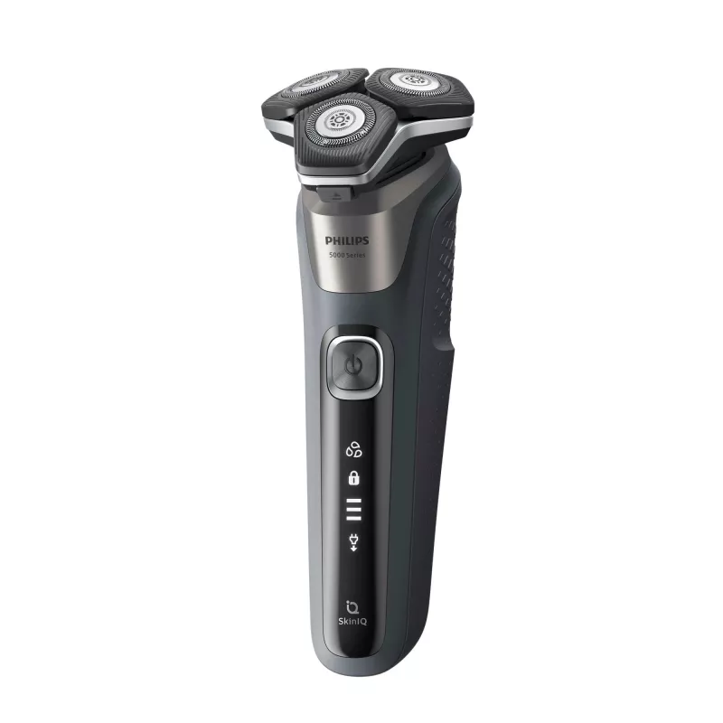 Philips SHAVER Series 5000 S5887/30 herenscheerapparaat, rotatiescheerapparaat, zwart, grijs