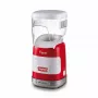 Ariete 2956, Pop Corn Party Time, popcornmachine, verandert 60 g mais in 2 minuten met hete lucht in popcorn, vetvrij, 1000 watt, rood