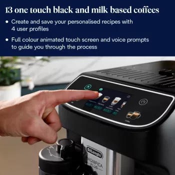 De’Longhi Magnifica Plus ECAM320.60.B volautomatische koffiemachine 1,9 L