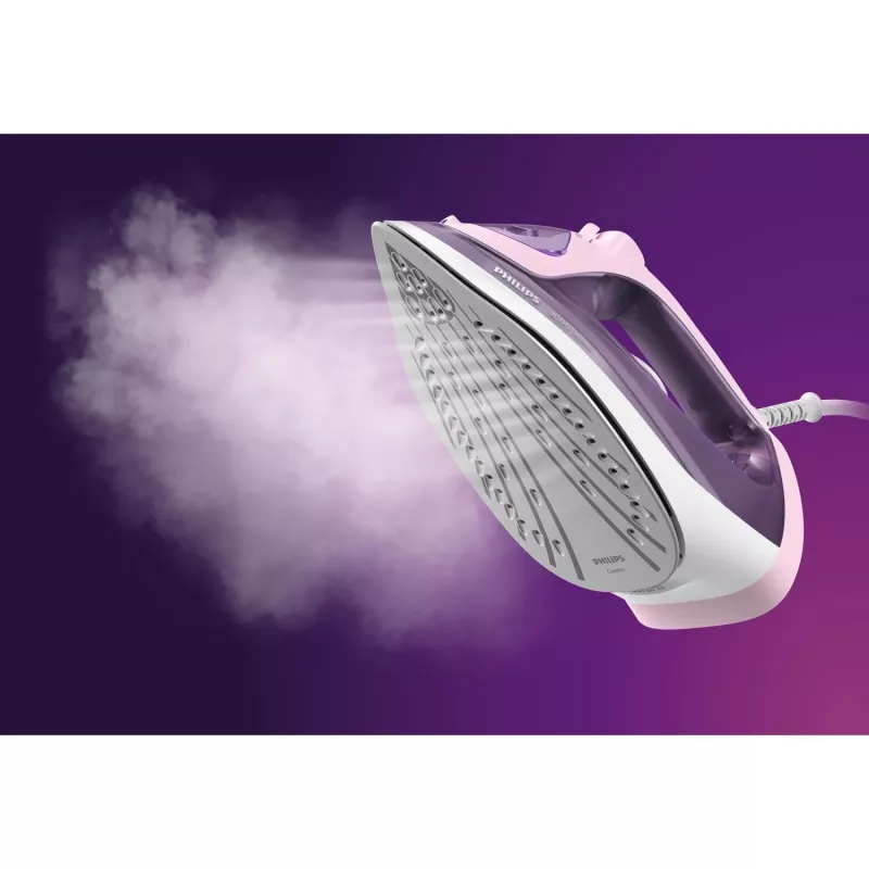 Philips 3000 Serie DST3020/30 strijkijzer stoomstrijkijzer keramische zool 2200 W roze, paars