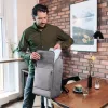 DICOTA backpack Eco Motion – 13-15,6 inch notebookrugzak – lichtgrijs / 600d Rpe polyester
