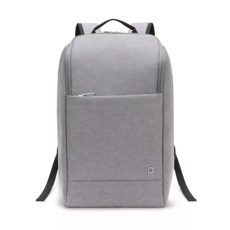 DICOTA backpack Eco Motion – 13-15,6 inch notebookrugzak – lichtgrijs / 600d Rpe polyester