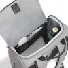 DICOTA backpack Eco Motion – 13-15,6 inch notebookrugzak – lichtgrijs / 600d Rpe polyester