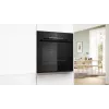 Inbouw-elektrische oven Bosch Serie 4 HRG312BB4, 71 l, 3600 W, zwart, touchbediening, A+