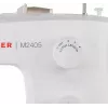 SINGER M2405 halfautomatische naaimachine — mechanisch, 11 programma's, 8 stekenpatronen, 70W, wit