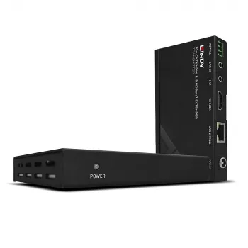 Lindy 70m Cat.6 HDMI 4K30, IR en RS-232 HDBaseT-extender met PoC
