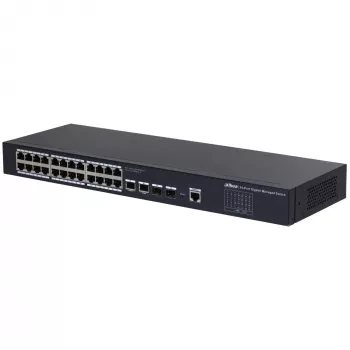 Dahua Technology SG4028 Managed L2 Gigabit Ethernet (10/100/1000) zwart