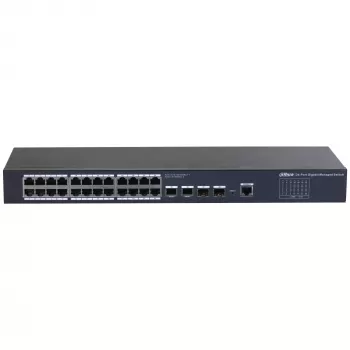 Dahua Technology SG4028 Managed L2 Gigabit Ethernet (10/100/1000) zwart