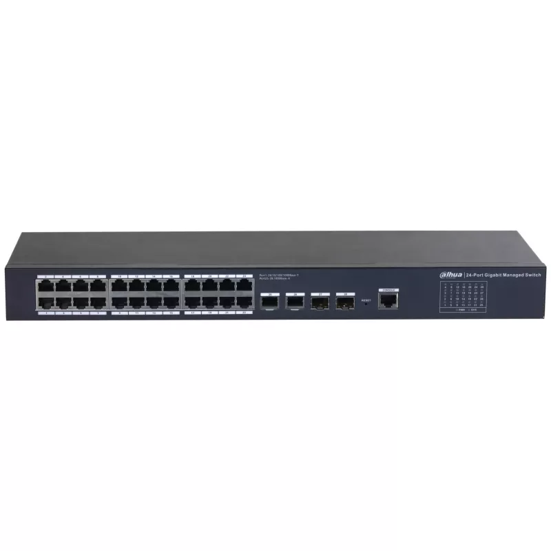 Dahua Technology SG4028 Managed L2 Gigabit Ethernet (10/100/1000) zwart