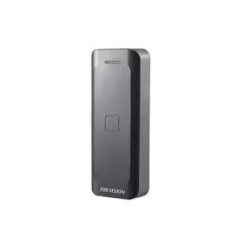 Hikvision DS-K1802M toegangscontrolelezer basis-toegangscontrolelezer zwart breedte 43,3 mm diepte 17 mm hoogte 115,9 mm