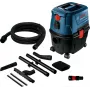 Bosch GAS 15 PS Professional cilinderstofzuiger, droog, 1100 W, 15 l, stofzak