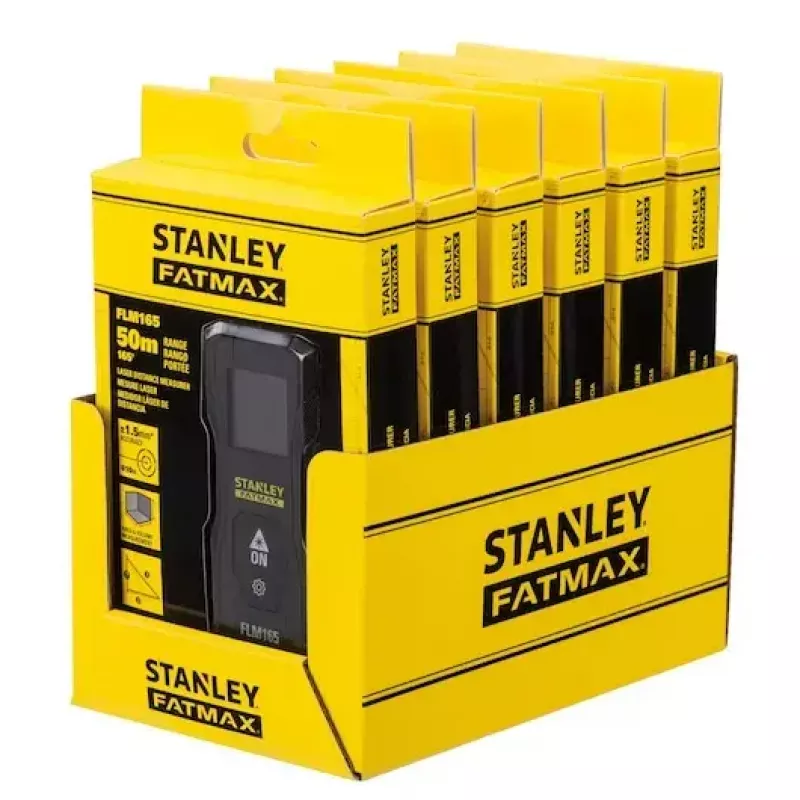 Laserafstandsmeter Stanley FATMAX FMHT77165-0 zwart 50 m