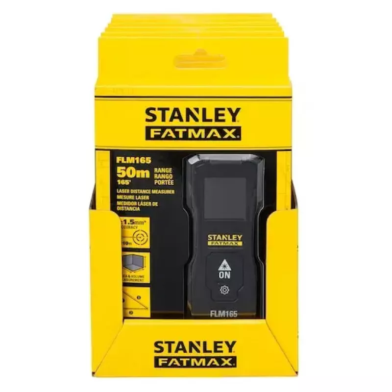 Laserafstandsmeter Stanley FATMAX FMHT77165-0 zwart 50 m