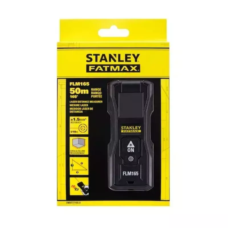 Laserafstandsmeter Stanley FATMAX FMHT77165-0 zwart 50 m