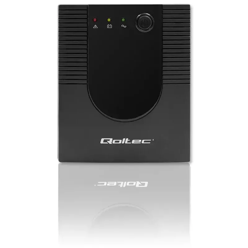 Qoltec UPS 53776 line-interactive 1,5 kVA 900 W 4 AC-uitgangen