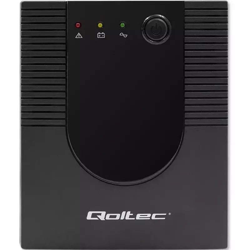 Qoltec UPS 53776 line-interactive 1,5 kVA 900 W 4 AC-uitgangen