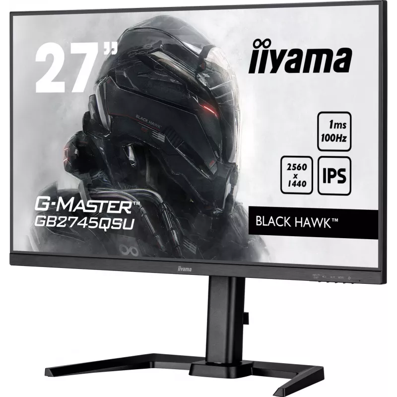 iiyama G-MASTER GB2745QSU-B2 computermonitor 68,6 cm (27 inch) 2560 x 1440 pixels Wide Quad HD LED zwart