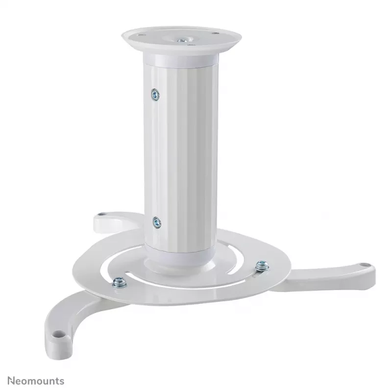 Neomounts BEAMER-C80WHITE plafondsteun voor projector - hoogte 13-20 cm - volledig beweegbaar